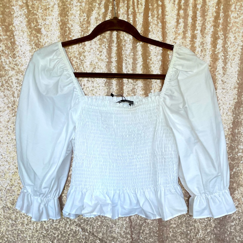 New Zara top sz LARGE